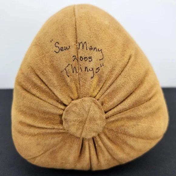 Primitive Fabric Folk Art Pumpkin Raven Fall Decor Thanksgiving Halloween - Picture 5 of 11